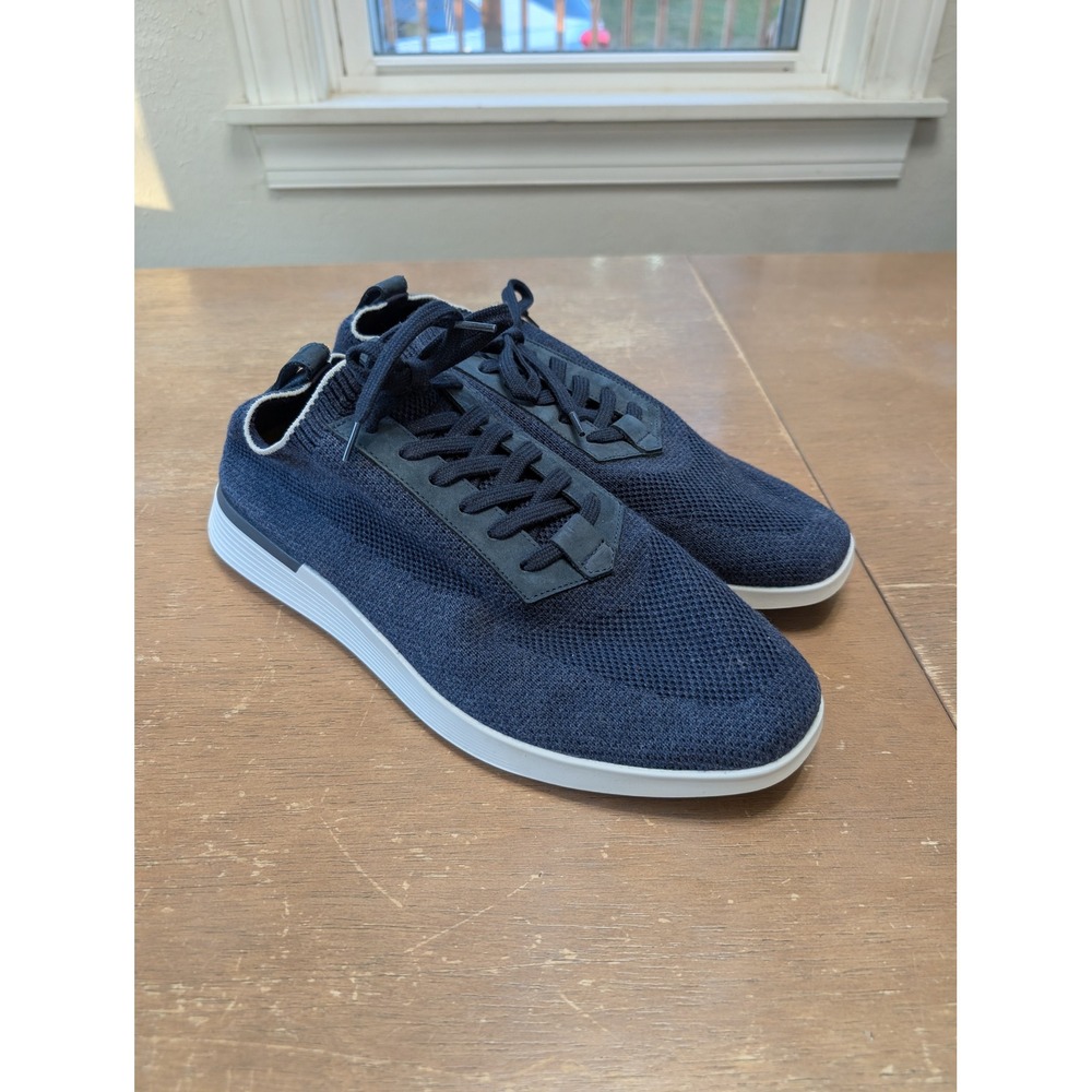 Wolf & Shepherd SupremeKnit Trainer Navy Blue Mens Sneakers Shoes US 11M‎